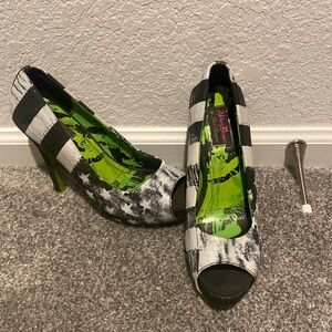 Abbey Dawn by Avril Lavigne flag heels